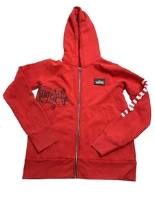 Nununu Mister C. Zip Hoodie in Red - Picture 1 of 5
