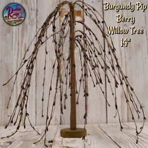 Salice Borgogna Pip Berry 14" Salice Primitivo Paese Coloniale - Foto 1 di 2