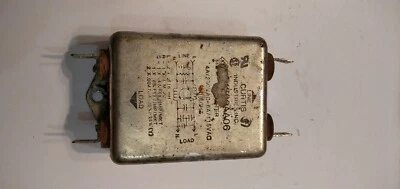 Vintage Unused Curtis industires Noise Filter 6A 115VAC 60HZ - Image 1 of 3