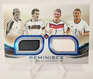 Futera Incredible 2025 Bastian Schweinsteiger 02/08 Game Worn Jersey Germany - Bild 1 von 2
