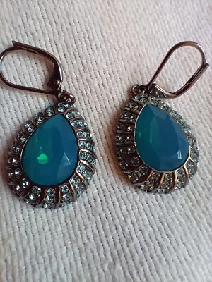 Pendientes lágrima Givenchy azul Foto 1 de 4