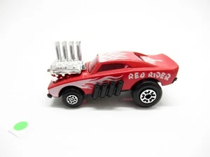 MATCHBOX SUPERFAST RED RIDER FLAME OUT COMO NUEVO - Imagen 1 de 6