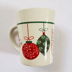Royal Norfolk Merry Christmas Ornament Coffee Cup Mug 4 inch - Picture 1 of 9