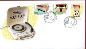 2024 Retro Audio (Gummed) FDC- Altona Vic 3018 PMK - Picture 1 of 2