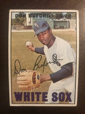 1967 Topps #232 Don Buford White Sox - VG EX - Image 1 of 2