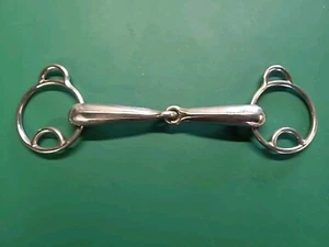 Hollow Mouth Controller Snaffle Bit, 5.1/2" Size, (Ref: 237G) - Picture 1 of 4