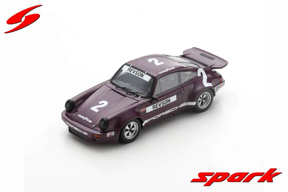 Spark 1/43 Porsche 911 RS 3.0 #2 2nd IROC Daytona 1974 Revson US143 - Immagine 1 di 1