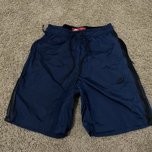 Mens Medium Nike Tech Hypermesh Sportswear Shorts 834345-457 Blue - Picture 1 of 6