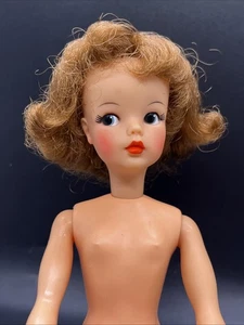 Vintage Ideal TAMMY Doll Reddish Brown Hair Nude BS-12 - Picture 1 of 21