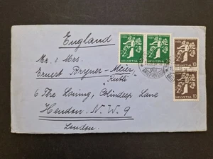 Switzerland 1939 Cover To England #C65527 - Picture 1 of 1