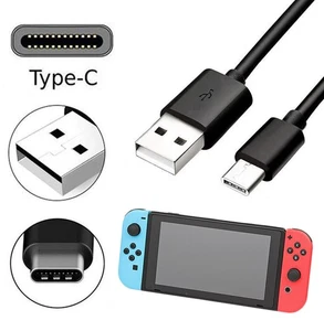 For Nintendo Switch - USB Power Charging Charger Cable Type-C Cable Lead 3.0 - Picture 1 of 6