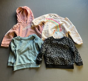Kids Baby Girl Clothes Bundle 12-18 Months Toddler Outfit Hoodie Jumper Tops - Picture 1 of 9
