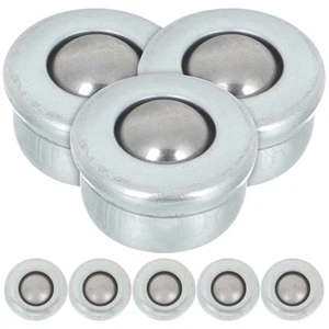 8 Stück Universal Kugelrad Stahlrollen Drehtisch Transfer - Bild 1 von 12