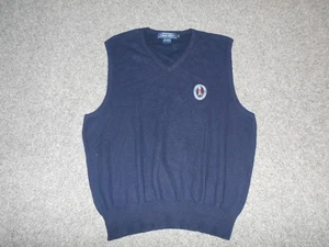 POLO RALPH LAUREN VINTAGE 90'S 1999 US OPEN HERREN XL PINEHURST BLAU GOLF WESTE A3 - Bild 1 von 4