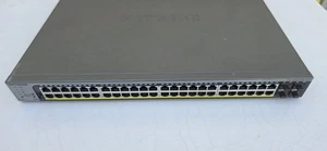 NETGEAR ProSafe 48-Port Gigabit Smart Switch w/PoE & 4 SFP Ports GS752TP - Picture 1 of 13