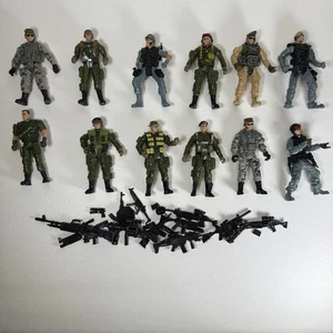 Lot of 12- CHAP MEI Action Figures 4” With Accessories - Picture 1 of 9