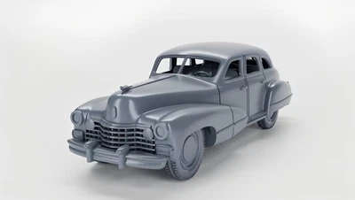 3D Printing 1/72 American 1942 Cadillac Staff Car Unpainted - Image 1 of 4