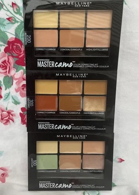 Kit de corrección de color Maybelline Facestudio Master Camo surtido 200, 100 y 300 Foto 1 de 4