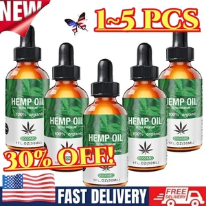 NEU! Bio Samenöl Tropfen ätherisches Öl reduzieren Stress Schmerzlinderung Schlaf 1-5X - Bild 1 von 22