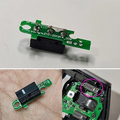 For Logitech MX Vertical Mouse Left Button Microswitch Board Repair Accessories - Image 1 of 4