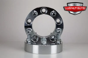 2 Wheel Adapters 5x5.5 To 5x5.5 1.5" Spacers 5x139.7 Dodge 9/16 Studs Hubcentric - Picture 1 of 2