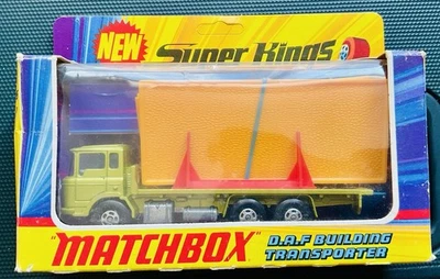 Lesney Matchbox Super Kings K-13, DAF Building transporter  - Image 1 of 4