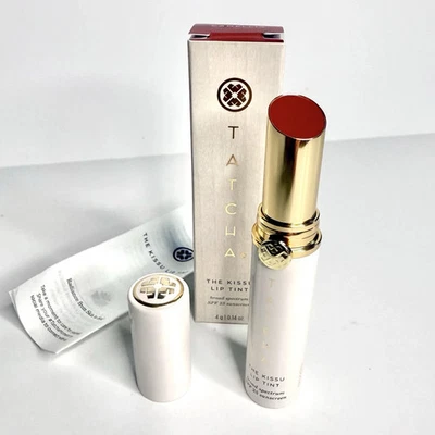 TATCHA The Kissu Lip Tint SPF 25 ~ CAMELLIA - EXP 08/2026 ~ Full Size ~ Boxed - Image 1 of 4