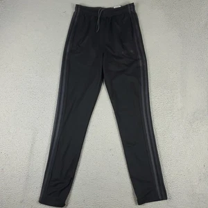 Pantaloni Adidas Uomo Taglia S Nero Running Pista Joggers Felpati - Foto 1 di 11