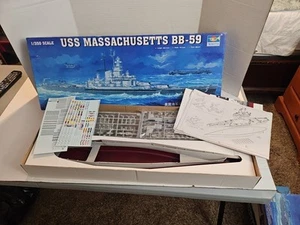 Trumpeter Scale Models 5306 1/350 USS Massachusetts BB59 Schlachtschiff Modellbausatz - Bild 1 von 6
