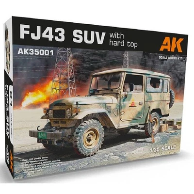 Modello Auto Fj43 Suv Con Tetto Rigido |AK INTERACTIVE|35001| 1:35 Modello Cha - Immagine 1 di 4