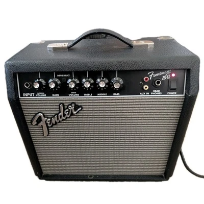 Fender Frontman 15G Bass Practice Amplifier Guitar 38 Watt Input 15w Overdrive - Image 1 of 4