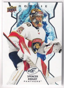 2021-22 Upper Deck Ice #126 Spencer Knight novato - Imagen 1 de 2