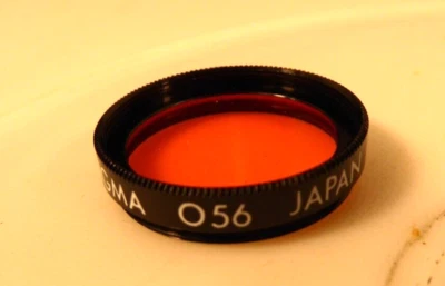 SIGMA - 22.5mm GLASS FILTER ORANGE O56  EXC condition.  REFBOXB16 - Image 1 of 3