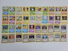 Pokemon tcg Base Set 2 Lot Of 40 cards NM/DMG No Duplicates 