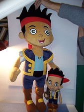 JAKE and the NEVERLAND PIRATES -  Giant Plush Pillow Buddy 26" + 14" - EX. LOT