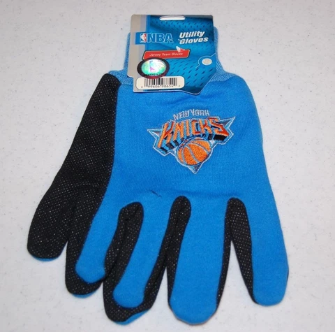 ADULTS NEW YORK KNICKS ALL PURPOSE/UTILITY WORK GLOVES Cover
