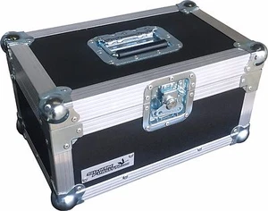 7" Single 200 Swan Flight Case Record Box (Black Rigid PVC) - Picture 1 of 7