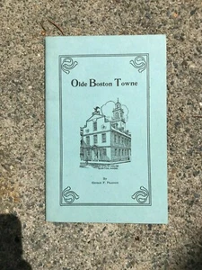  Vintage Booklet Olde Boston Towne 9th Edition 1945 Copyright 1930 - P095 - Picture 1 of 8