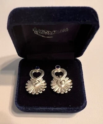 Montana SilverSmiths Heart/Spur Pierced Earrings - Image 1 of 3