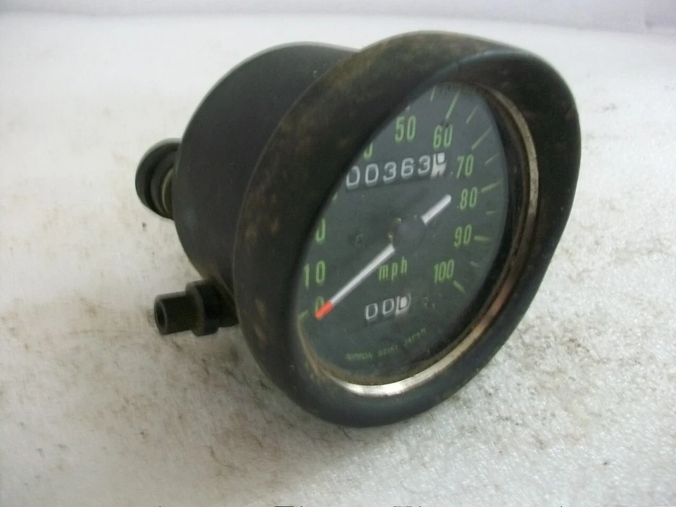 ¡Bonito! Velocímetro Kawasaki F6 125 175 250 350 1970-1975 25001-045 Foto 1 de 4