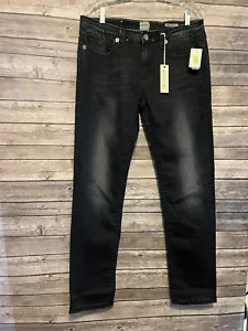 ANONAME Giselle Slim Curvy Low Rise Stretch Jeans Sz 32 W 32 x L 31 Dark Wash - Picture 1 of 10