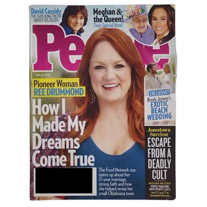 People Magazine June 18 2018 Ree Drummond David Cassidy Brody Jenner Jonestown - Picture 1 of 2