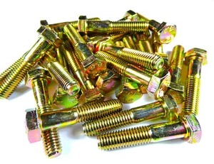 25 x DIN 931 Sechskantschraube M8x40, gelb verzinkt - Bild 1 von 1