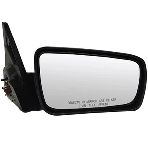 Right Side View Power Mirror Textured Black For Ford Mustang 2005-2009 - Foto 1 di 4