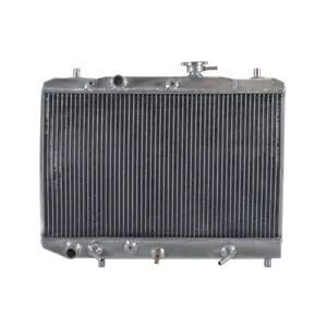 For 1989-1995 Subaru Justy I KAD EF12 AT 1990 1991 1992 1993 Aluminum Radiator - Picture 1 of 4