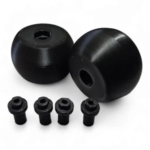 2x Ersatz Vorderrad Lenkrolle passend für Bosch Indego 300 - 700 made by 3DCS - Bild 1 von 6