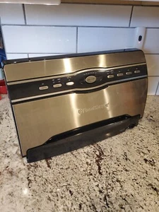 Foodsaver V3880 Vacuum Bag Sealer Food Storage System Black Stainless Steel - Picture 1 of 5