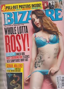 BIZARRE THE WORLD'S #1 ALTERNATIVE MAGAZINE #211 FEB 2014,4 PULL-OUT POSTER INSI - Foto 1 di 1