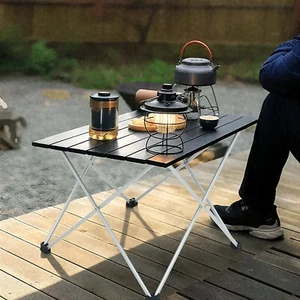 Campingtisch Camping Rolltisch Klapptisch Garten Falttisch Alu 68 x 46 x 41 cm - Bild 1 von 6