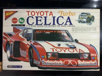 Nichimo 1/12 RC Toyota Celica Turbo Assembly Model Kit RC-1207 from Japan - Image 1 of 4